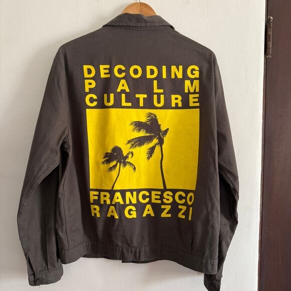Rare Decoding Palm Culture Francesco Ragazzi Palm Angels Workwear Jacket Medium - Picture 1 of 6